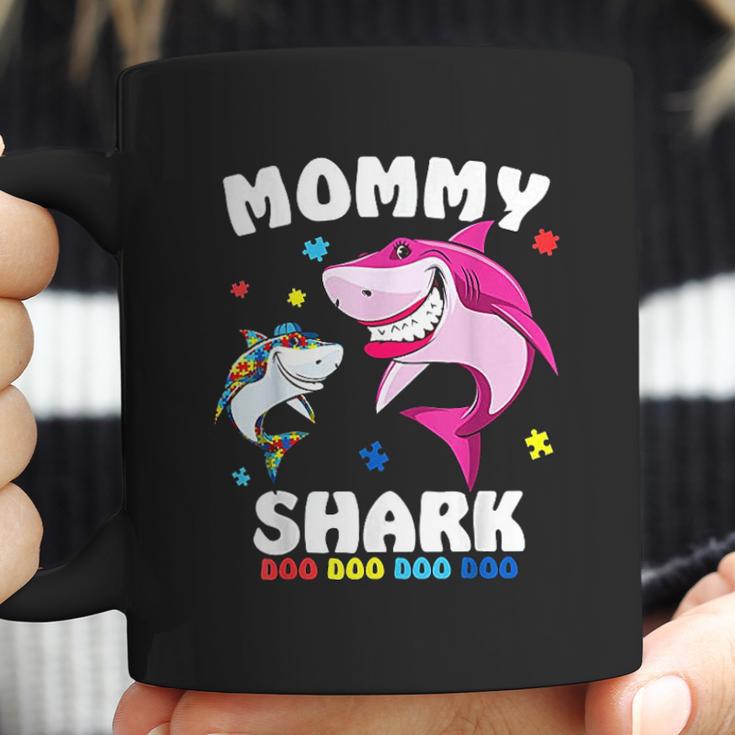 Mommy Shark Awareness Gift Coffee Mug