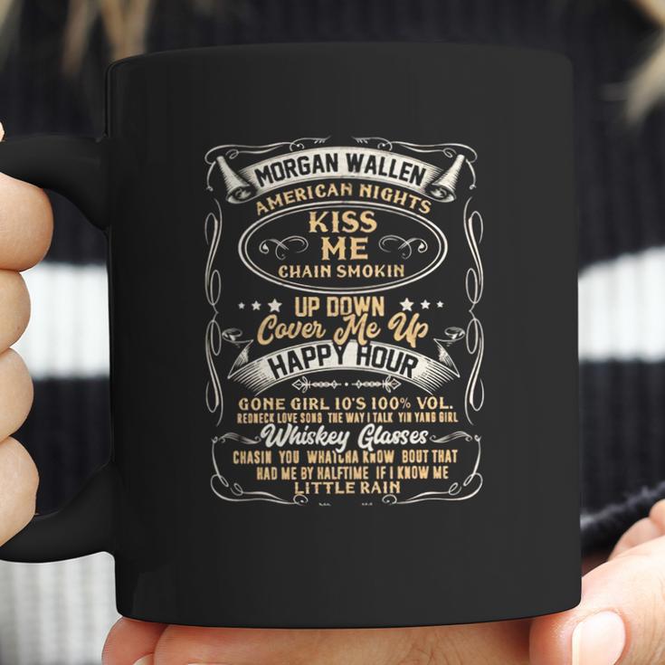 Morgan Wallen Songs Retro Coffee Mug