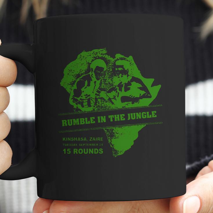 Muhammad AliShirt Rumble In The Jungle Poster Ali Vs Foreman Coffee Mug