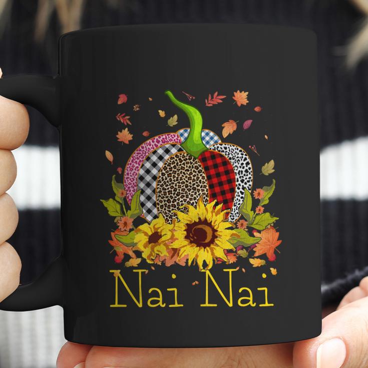 Nai Nai Pumpkin Leopard Print Sunflower Grandma Buffalo Plai Cute Gift Coffee Mug