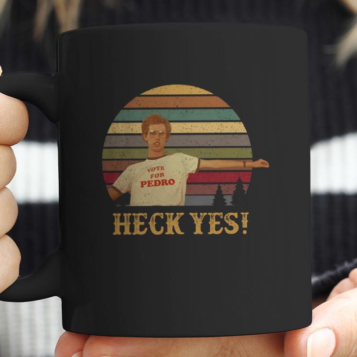 Napoleon Dynamite Jon Heder Vote For Pedro Heck Yes Coffee Mug