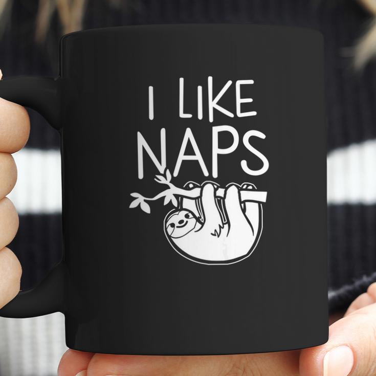 I Like Naps Napper Funny Humor Sloth Pun Coffee Mug