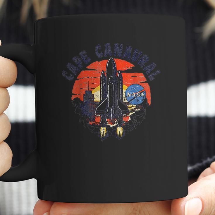 Nasa Cape Canaveral Beach Launch Sunset Coffee Mug