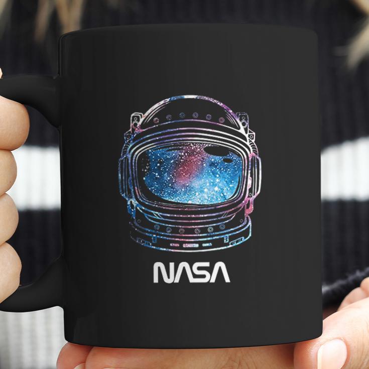 Nasa Galaxy Lineart Fill Helmet Coffee Mug