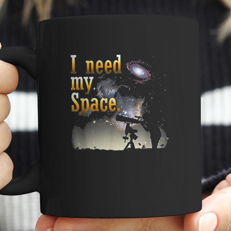 I Need My Space Funny Stargazer Astronomy Nerd Coffee Mug