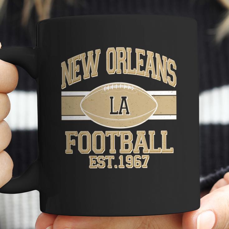 New Orleans La Football Vintage Sports Logo Coffee Mug