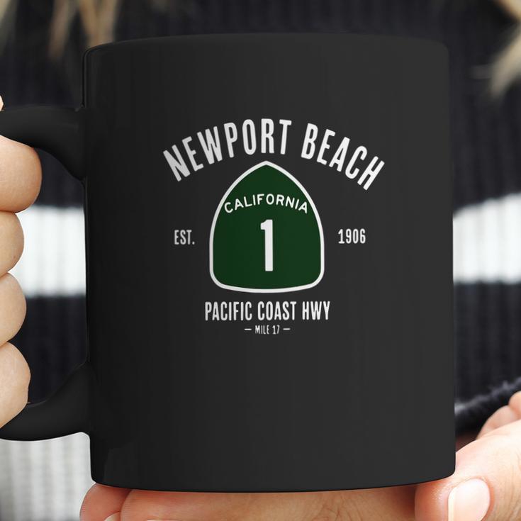 Newport Beach Pch Shirt Vintage Pacific Coast Highway Tee Coffee Mug