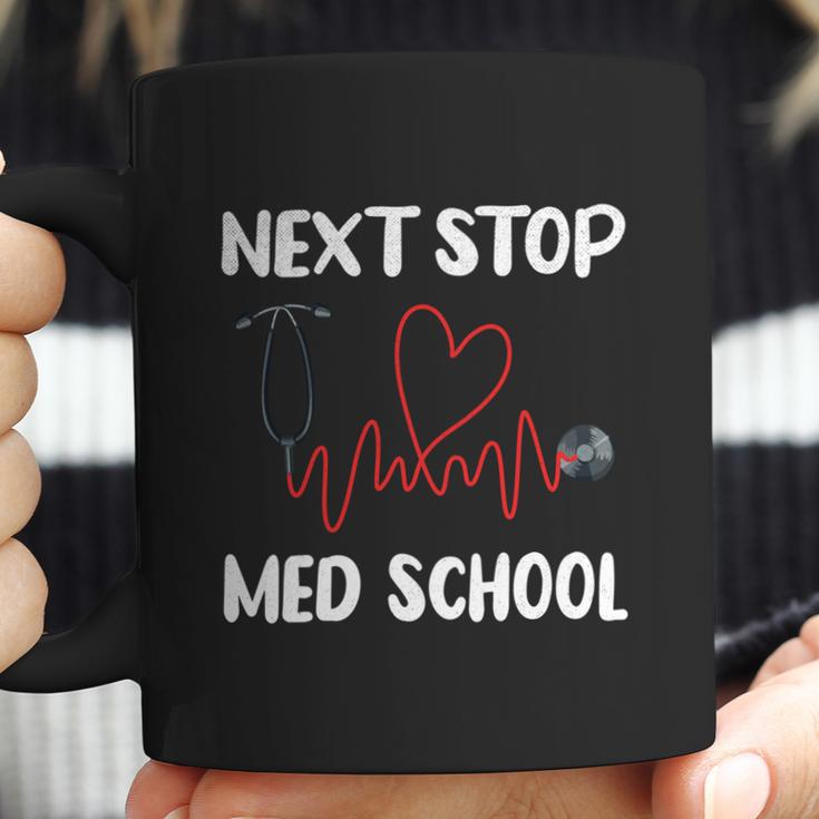 Next Stop Med School Future Doc Medical School Student Gift Graphic Design Printed Casual Daily Basic Coffee Mug