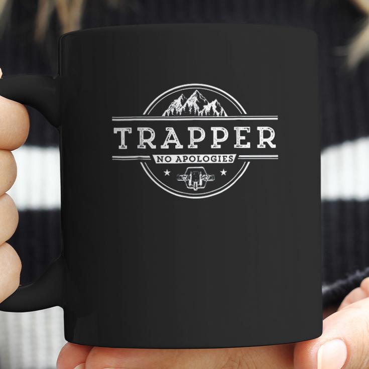 No Apologies Trapping Steal Trap Design For Fur Traders Coffee Mug