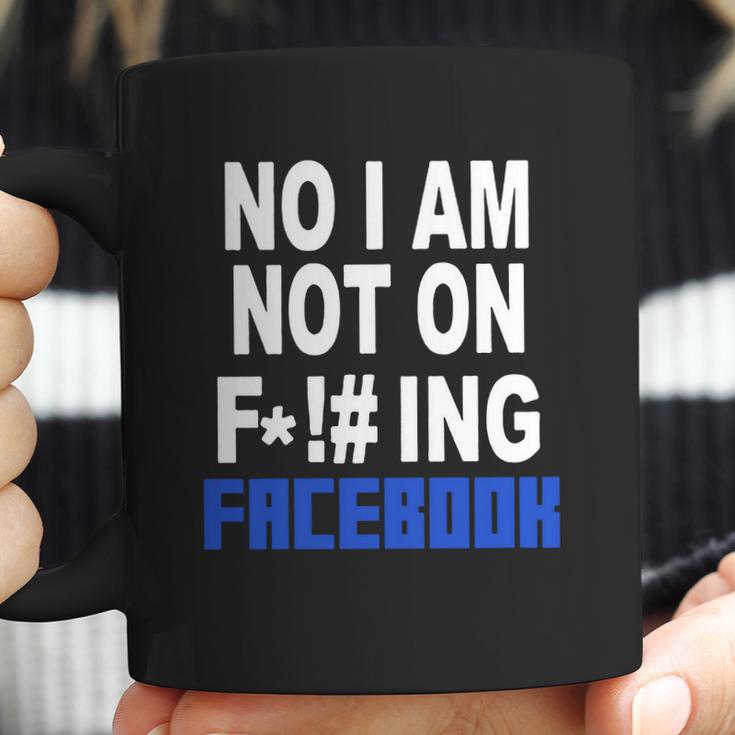 No Facebook T-Shirt Coffee Mug