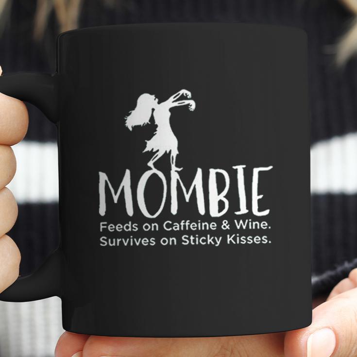 Noffish Women Mombie Feeds On Caffeine And Wine Coffee Mug