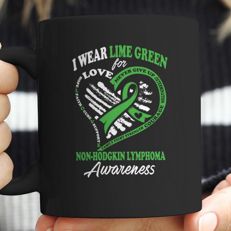 Non-Hodgkin LymphomaShirt - I Wear Lime Green For My Hero Coffee Mug