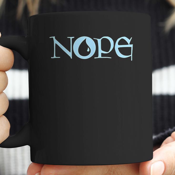 Nope | Blue Magic | Island Mana Symbol Coffee Mug