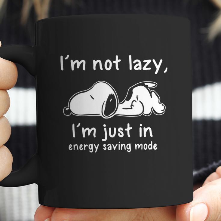 Im Not Lazy - Im Just In Energy Saving Mode - Mug Snoopy Coffee Mug