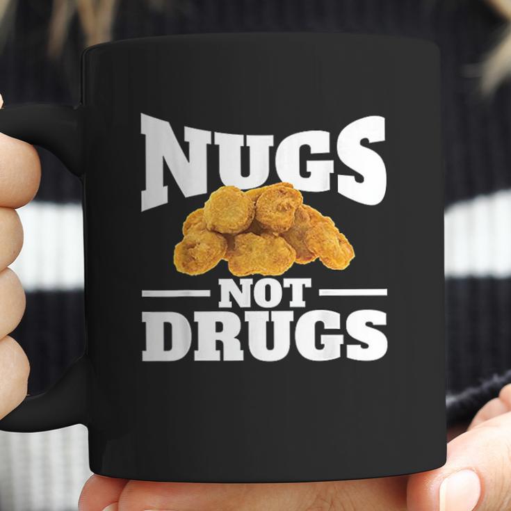 Nugs Not Drugs Funny Chicken Nugget Coffee Mug