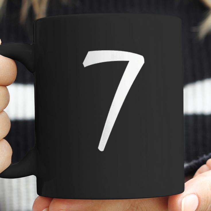 Number 7 Lucky Number Seven Coffee Mug