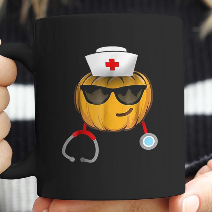 Nurse Halloween Emoji Coffee Mug