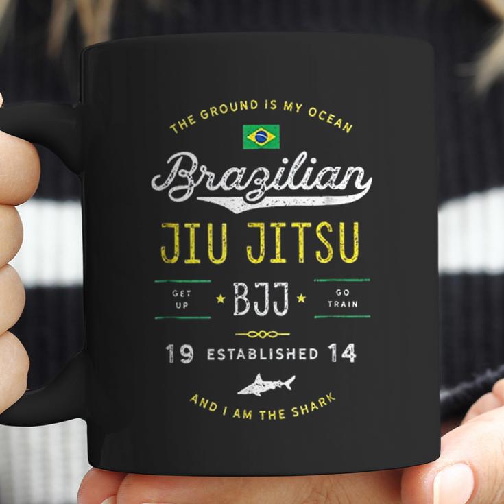 Ocean Shark Jiu Jitsu For Bjj Jujitsu Gift Coffee Mug