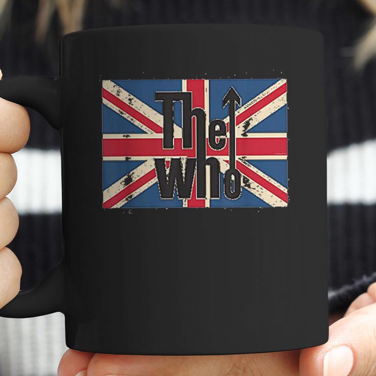 The Who Official Union Jack Flag Logo Coffee Mug