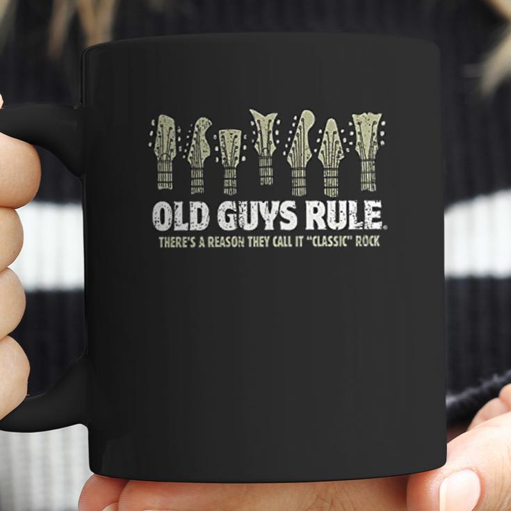 Old Guys Rule Classic Rock Coffee Mug