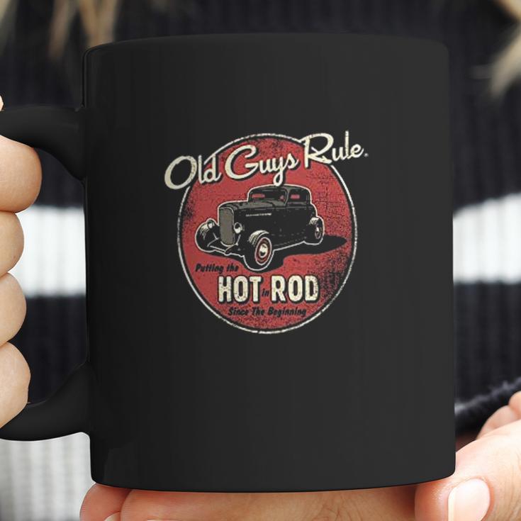 Old Guys Rule Putting The Hot In Rod Coffee Mug