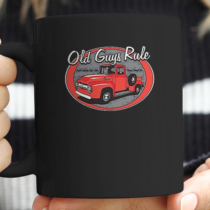 Old Guys Rule Red Truck Coffee Mug