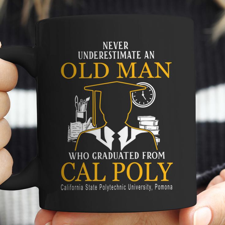 Old Man- Graduated From Cal Poly California State Polytechnic University Pomona Coffee Mug