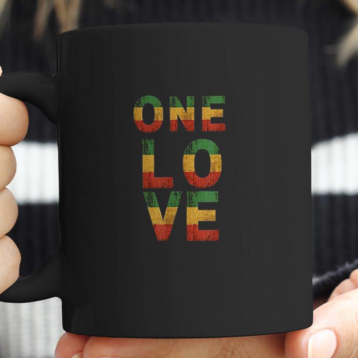 One Love Reggae Men Women Rastafari Kids Gift Coffee Mug