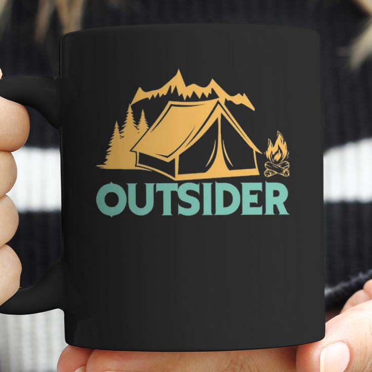 Outsider Hiking Tent Adventure T- Coffee Mug