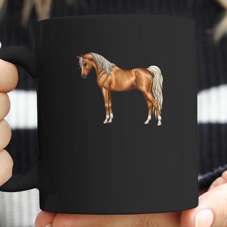 Palomino Light Chestnut Flaxen Arabian Horse Lover Coffee Mug