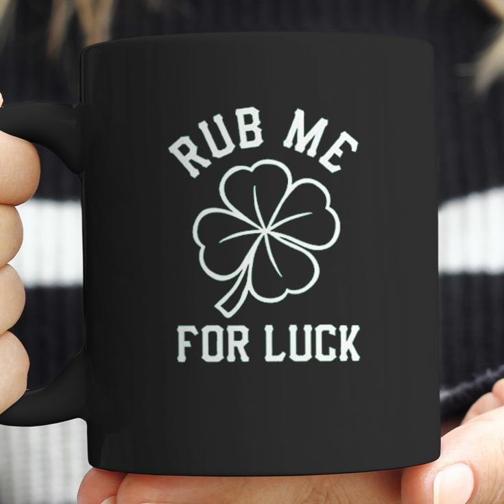 Panoware Irish St Patricks Day Rub Me For Luck Shamrock Coffee Mug