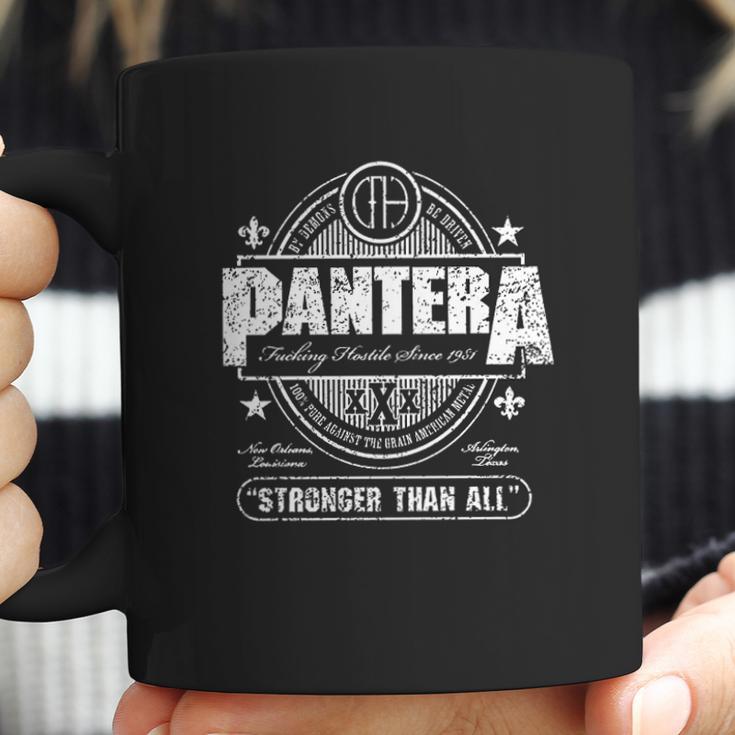 Pantera Official Stronger Than All Beer Mat Coffee Mug