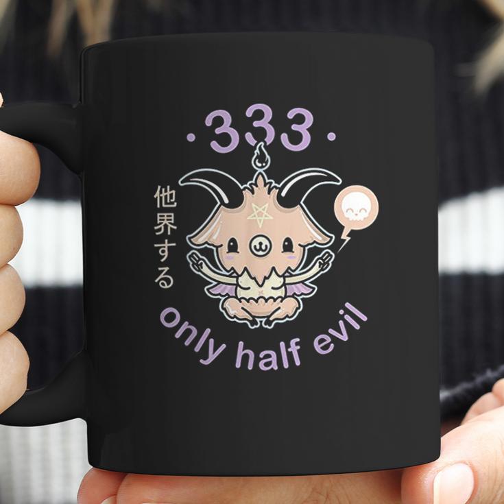 Pastel Goth 333 Only Half Evil Kawaii Coffee Mug