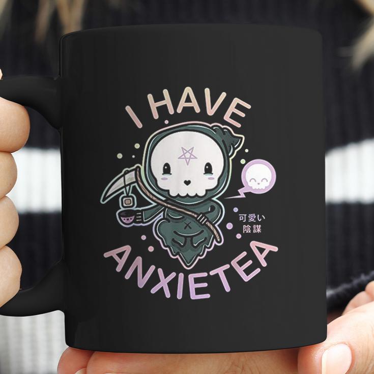 Pastel Goth I Have Anxiety Kawaii Grim Tea Gift Coffee Mug