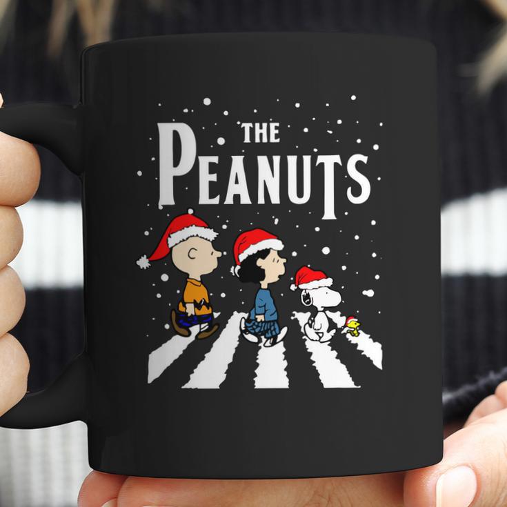 The Peanuts Snoopy Abbey Road Christmas Coffee Mug