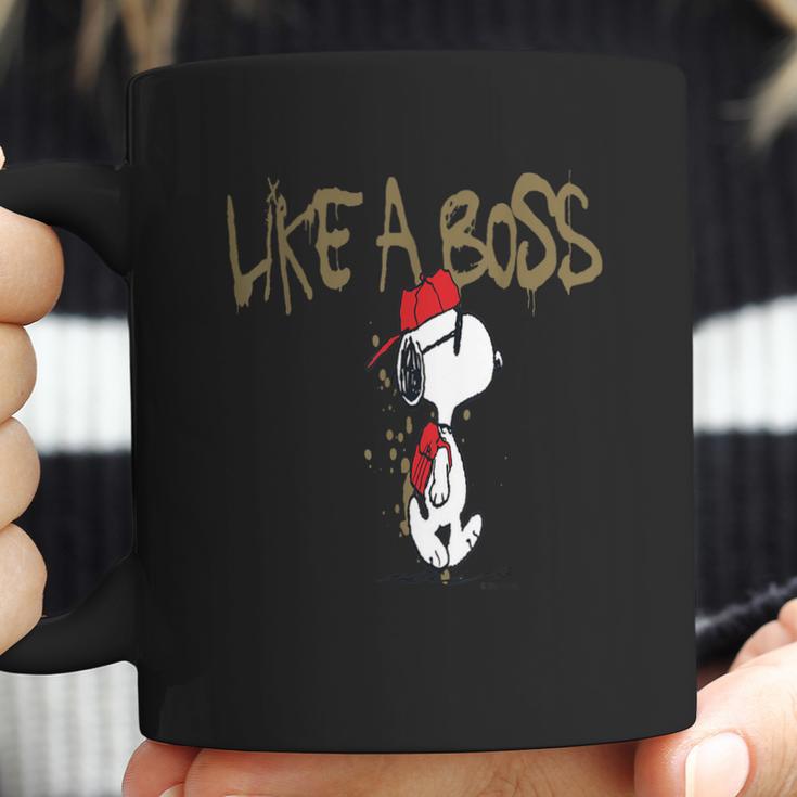 Peanuts Snoopy Like A Boss Coffee Mug