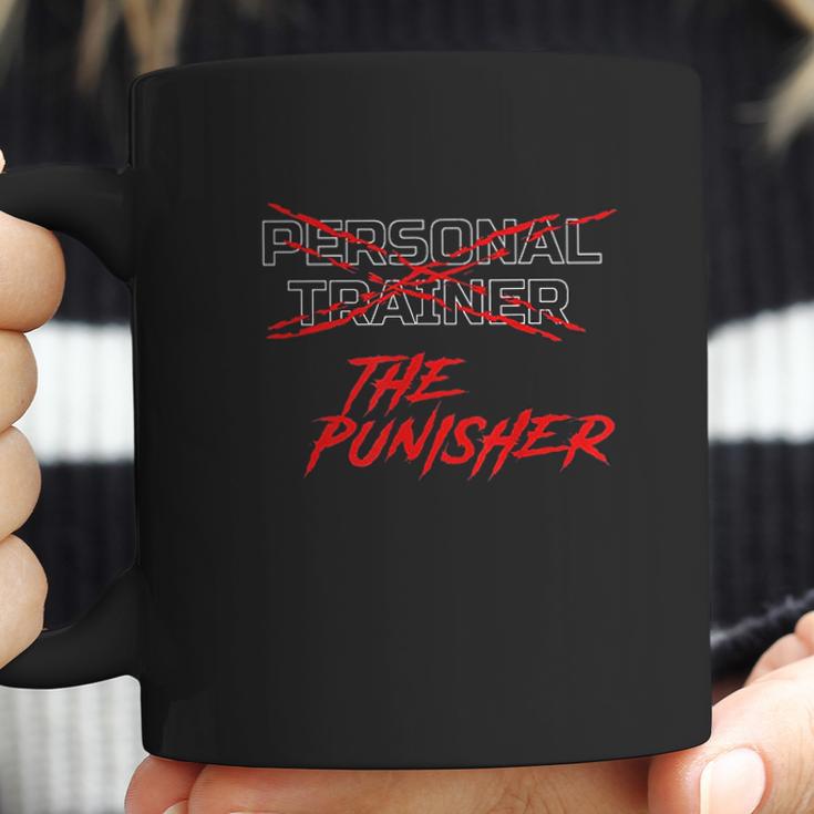 Personal Trainer The Punisher Funny Fitness Coffee Mug