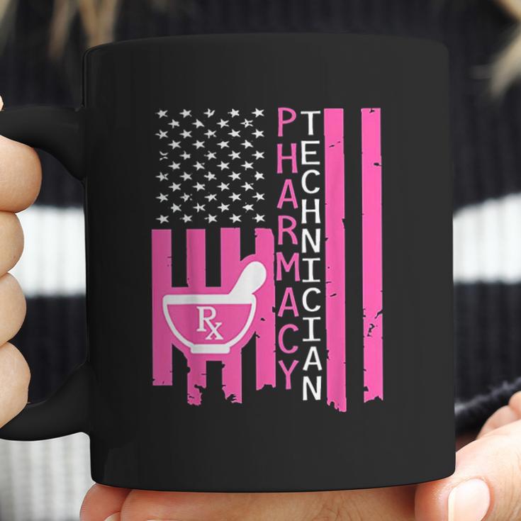 Pharmacy Technician American Flag Coffee Mug