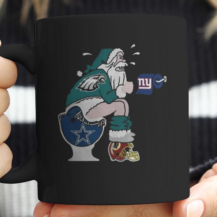 Philadelphia Eagles Santa Claus Coffee Mug