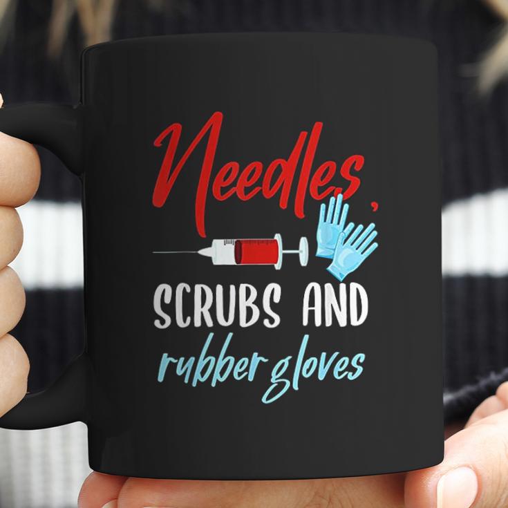 Phlebotomist Funny Needles Gloves Phlebotomy Gift Coffee Mug