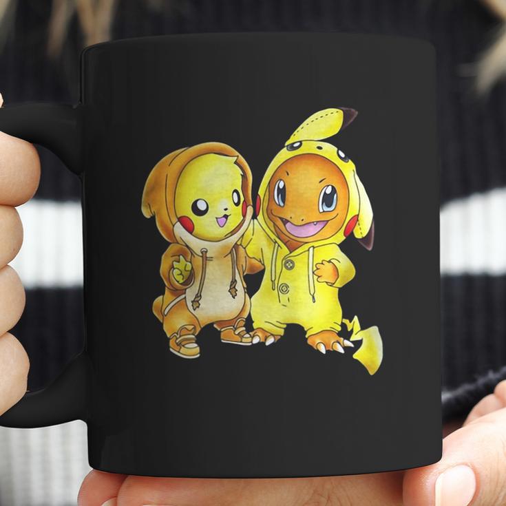 Pikachu And Pikachu Charmander Pokemon Coffee Mug