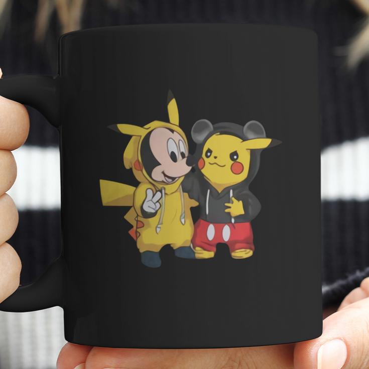 Pikachu And Mickey Coffee Mug