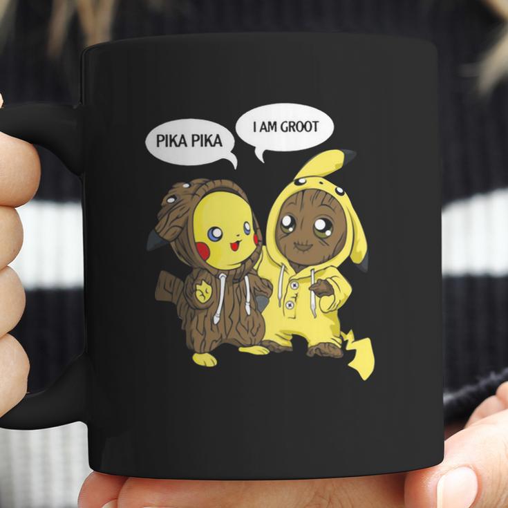 Pikachu Pika Pika I Am Groot Coffee Mug