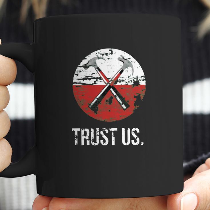 Pink Floyd Trust Us WornShirt Coffee Mug