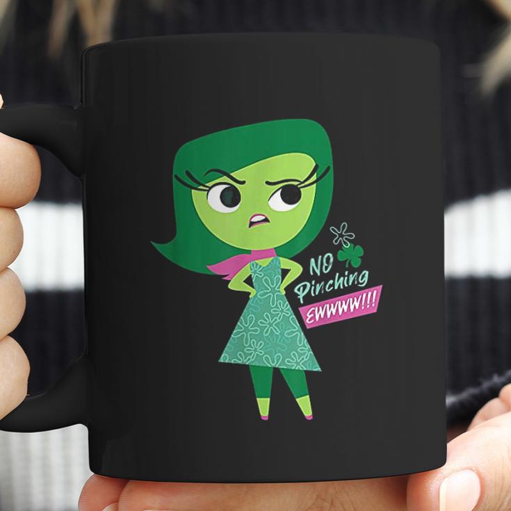 Pixar Inside Out Disgust Ew No Pinching St Patricks Day Coffee Mug