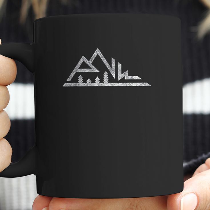 Pnw Mountains Pacific Northwest Native Dark Color Coffee Mug