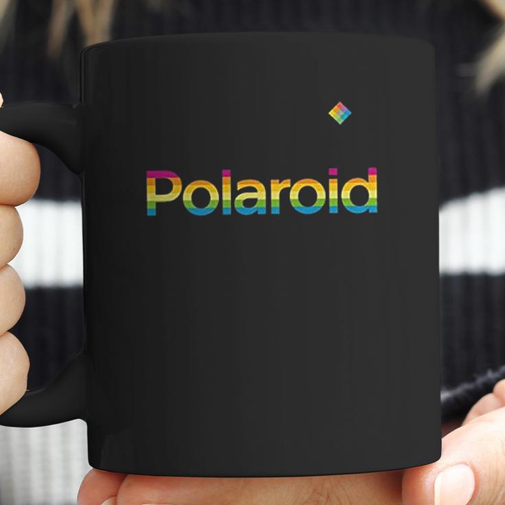 Polaroid Rainbow Logo Coffee Mug