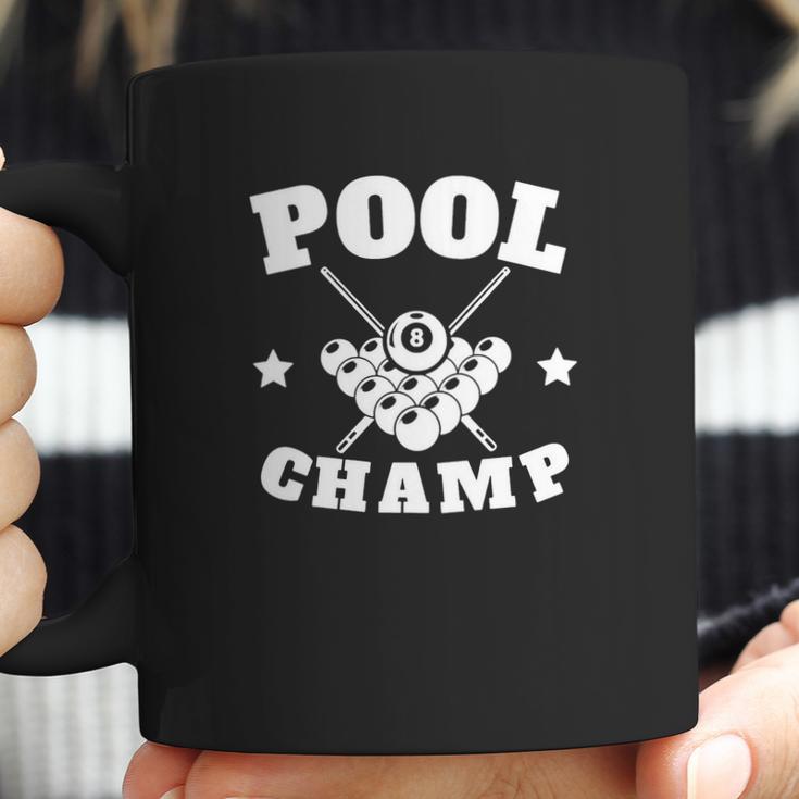 Pool Champ Retro Billiards Coffee Mug