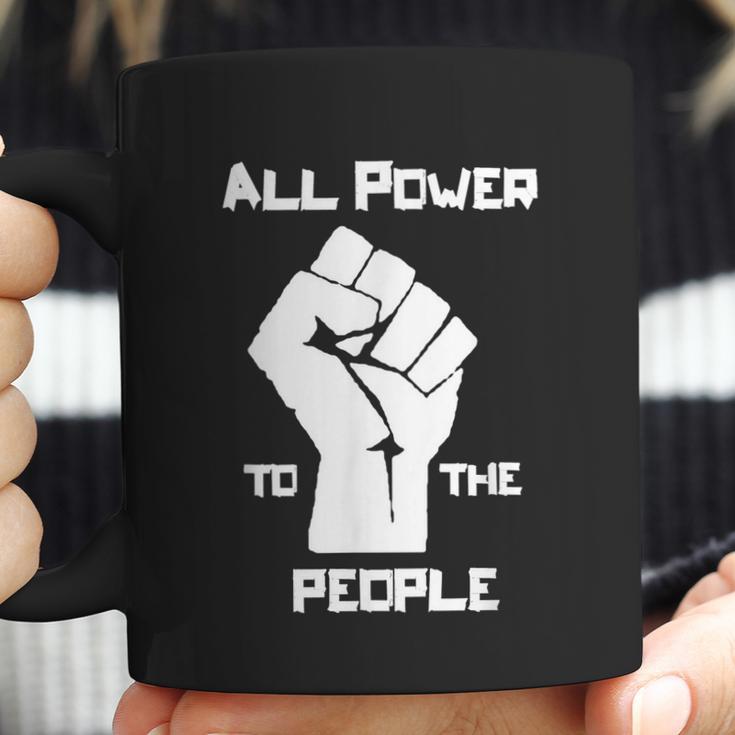 All Power To The People Panthers Party Civil Rights Graphic Design Printed Casual Daily Basic Coffee Mug