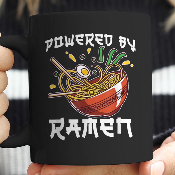 Powered By Ramen Vintage Japanese Ramen Anime Noodle Lover Coffee Mug